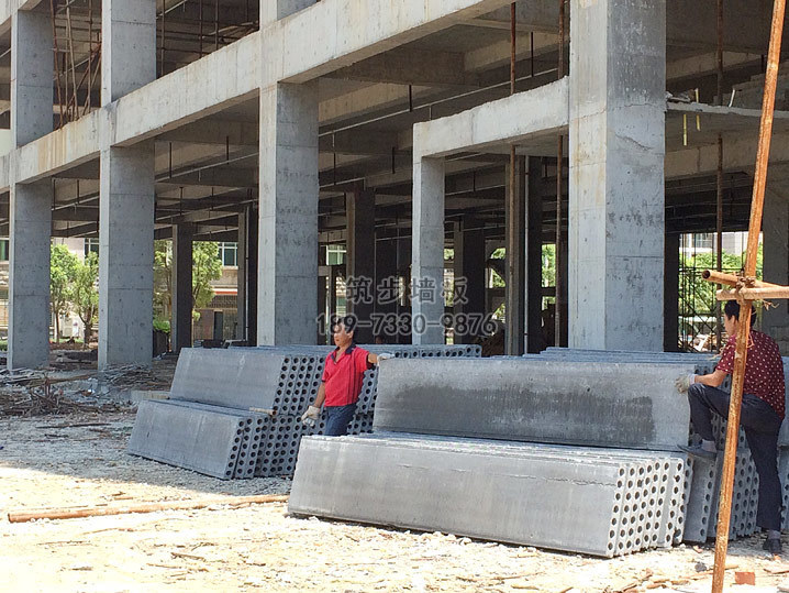 銀河大酒店輕質(zhì)隔墻板工程